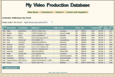 Video DB Application